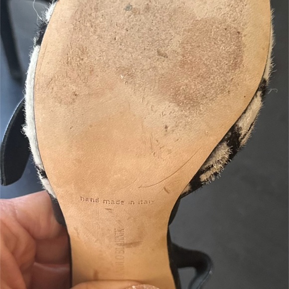 Manolo Blahnik pony hair pumps 8.5 - Picture 8 of 9